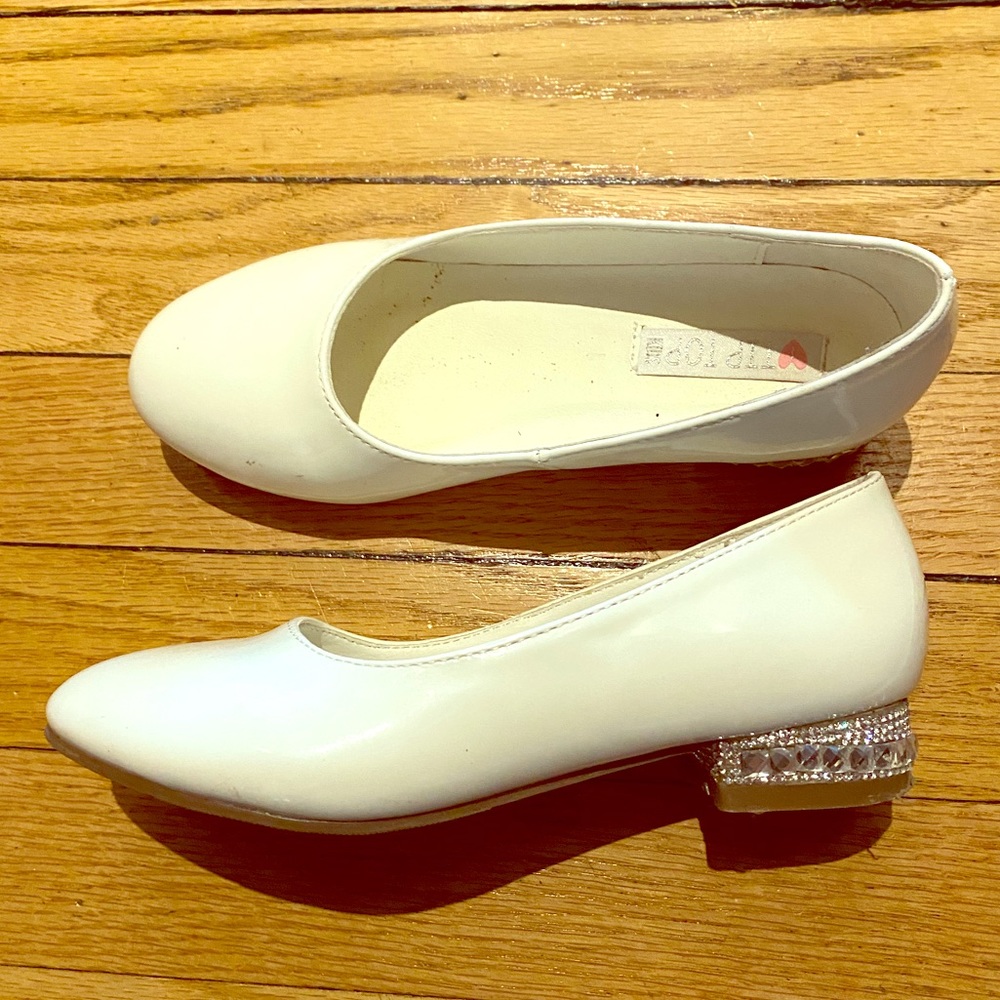 Ivory special occasion/first communion shoes
